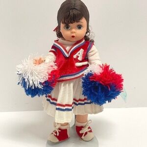 1998 Madame Alexander 8" Wendy's Special Cheer Cheerleader Doll